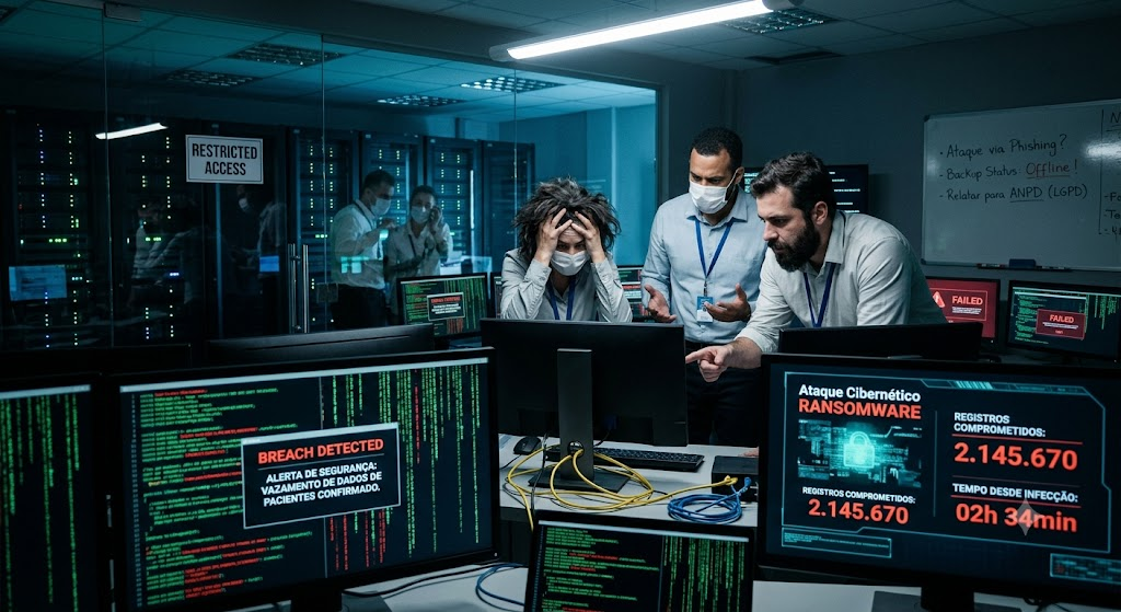 ANPD investiga ataque cibernético que vazou dados de 500 mil pacientes